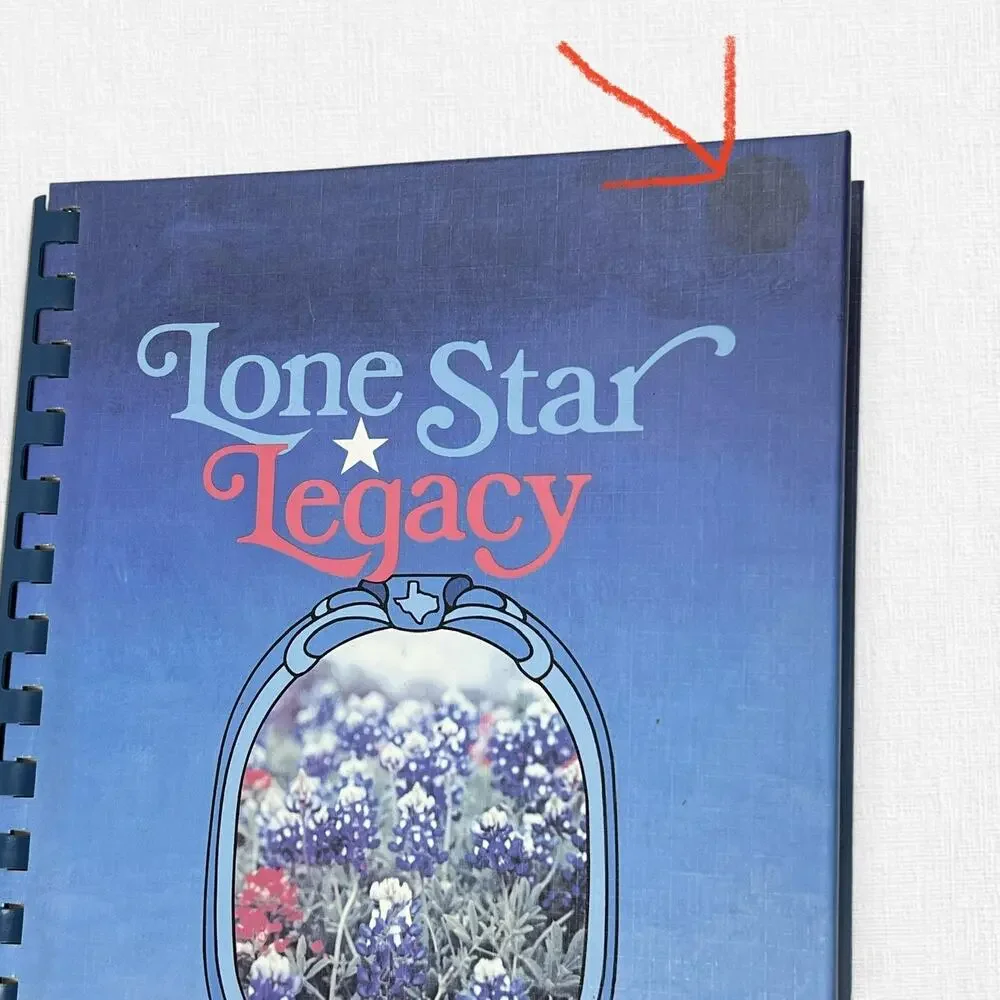 Lone Star Legacy A Texas Cookbook 1995 9th Printing Austin Junior Forum Hardback